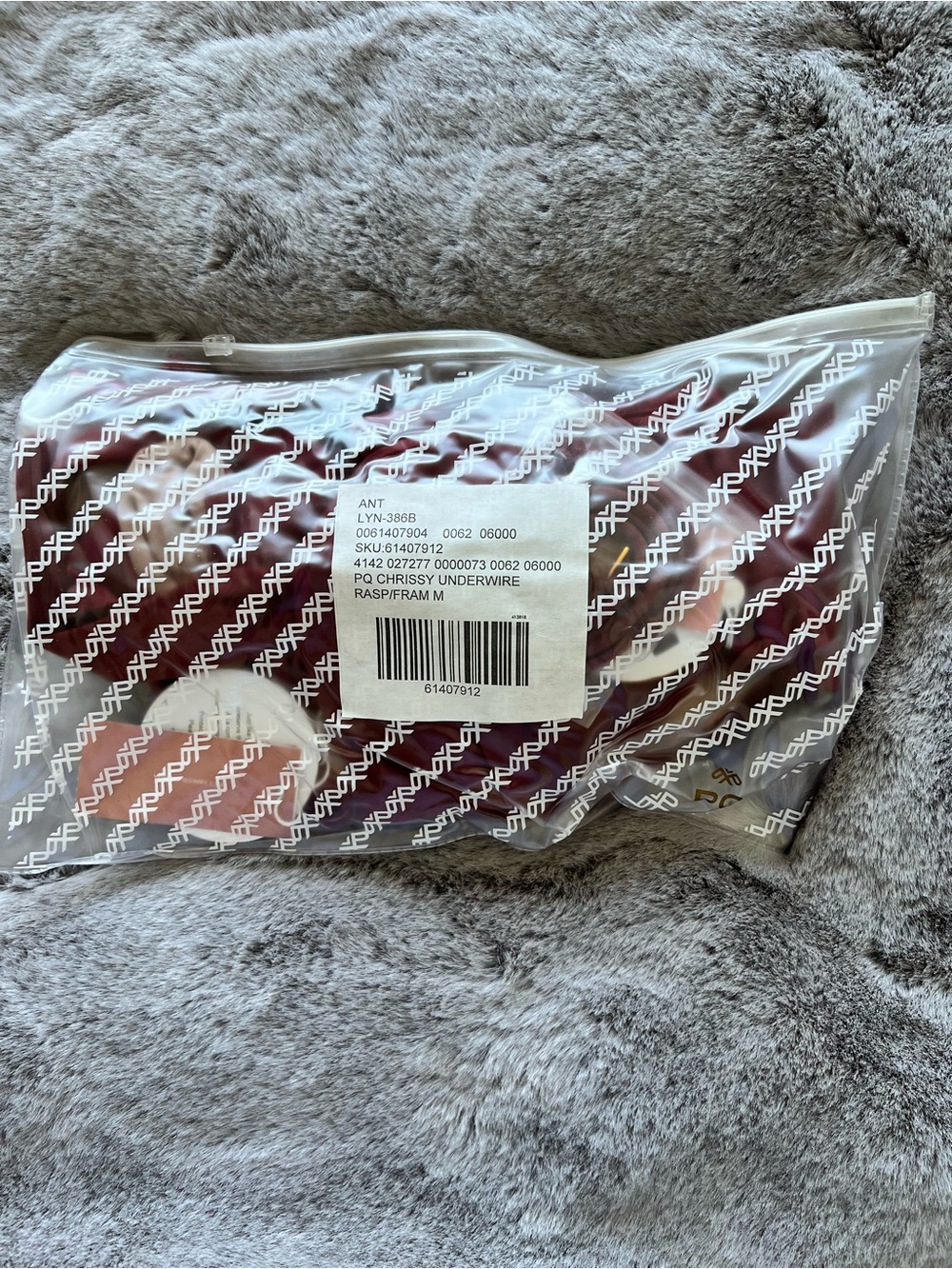 NWT Anthropologie PQ Hillary Leopard Strapless Bikini Burgundy Leopard Print Med - Picture 9 of 9